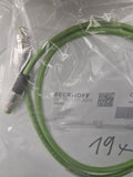 BECKHOFF ZK1090-3131-0010, 066692, PUR, AWG26, EtherCAT-Leitung, L=1m, NEW NEU 