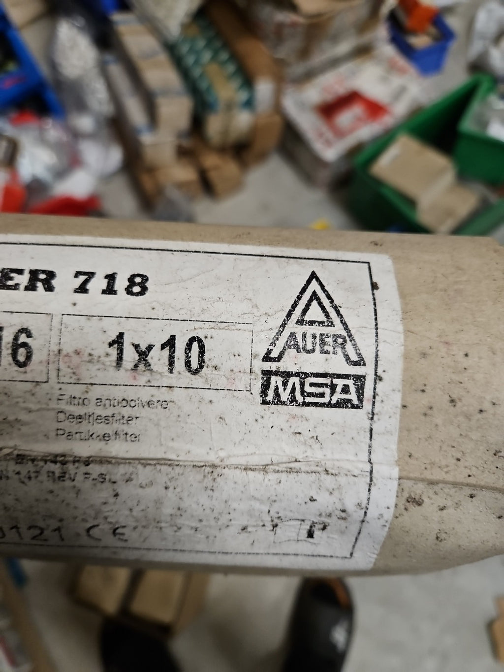 10 x AUER 793, 1025-727 Atemfilter/Partikelfilter, Neu Nos alter LAGERWARE NEW