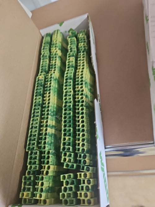 90 Stück Wago 870-907 Schutzleiterklemme Etagenklemme 51140502 Schutzklemme Neu
