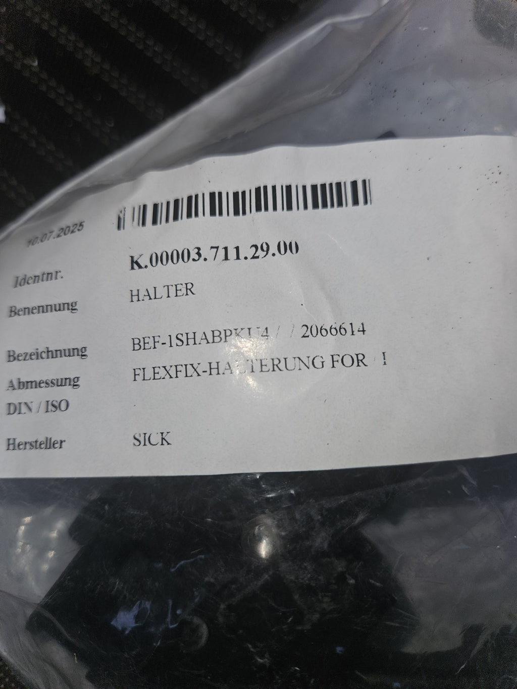 Sick Sensor Befestigungssatz Flex Fix, 2066614 BEF-1SHABPKU4 -new-sealed-neu-ovp