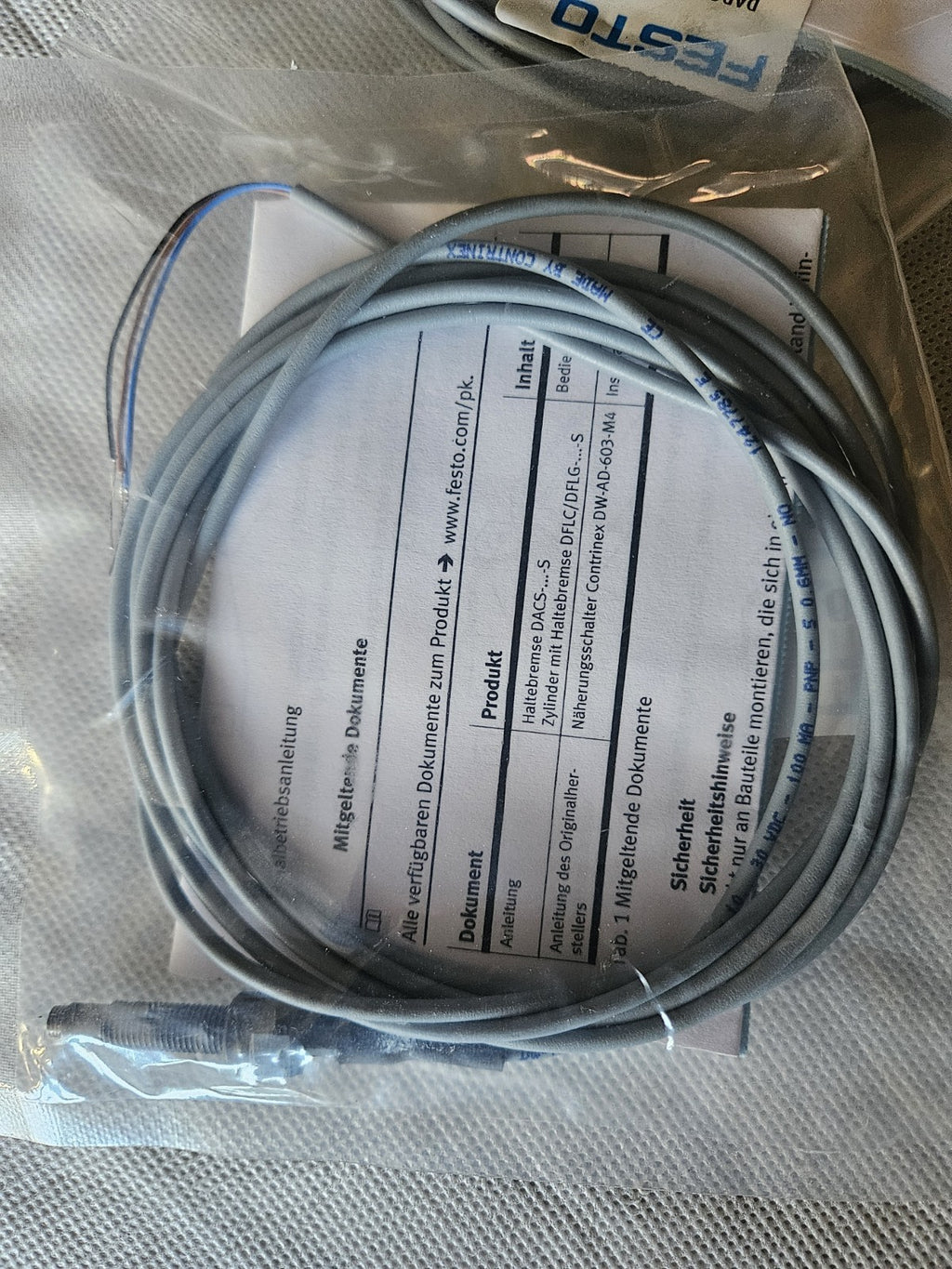 FESTO DADG-D-F8-16/20, 8072857 Näherungssensor, Proximity Sensor Neu New Sealed
