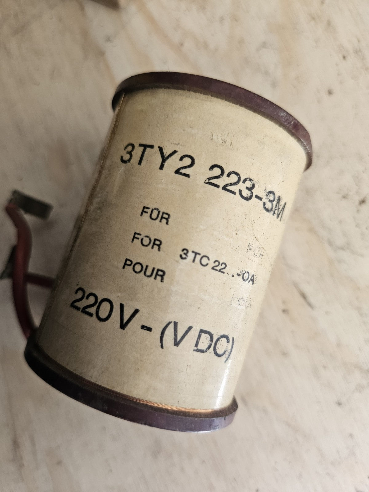 Siemens Spule - Coil - 3TY2  233-3M für 3TC22.-0A, 3TY22333M neu New Unused