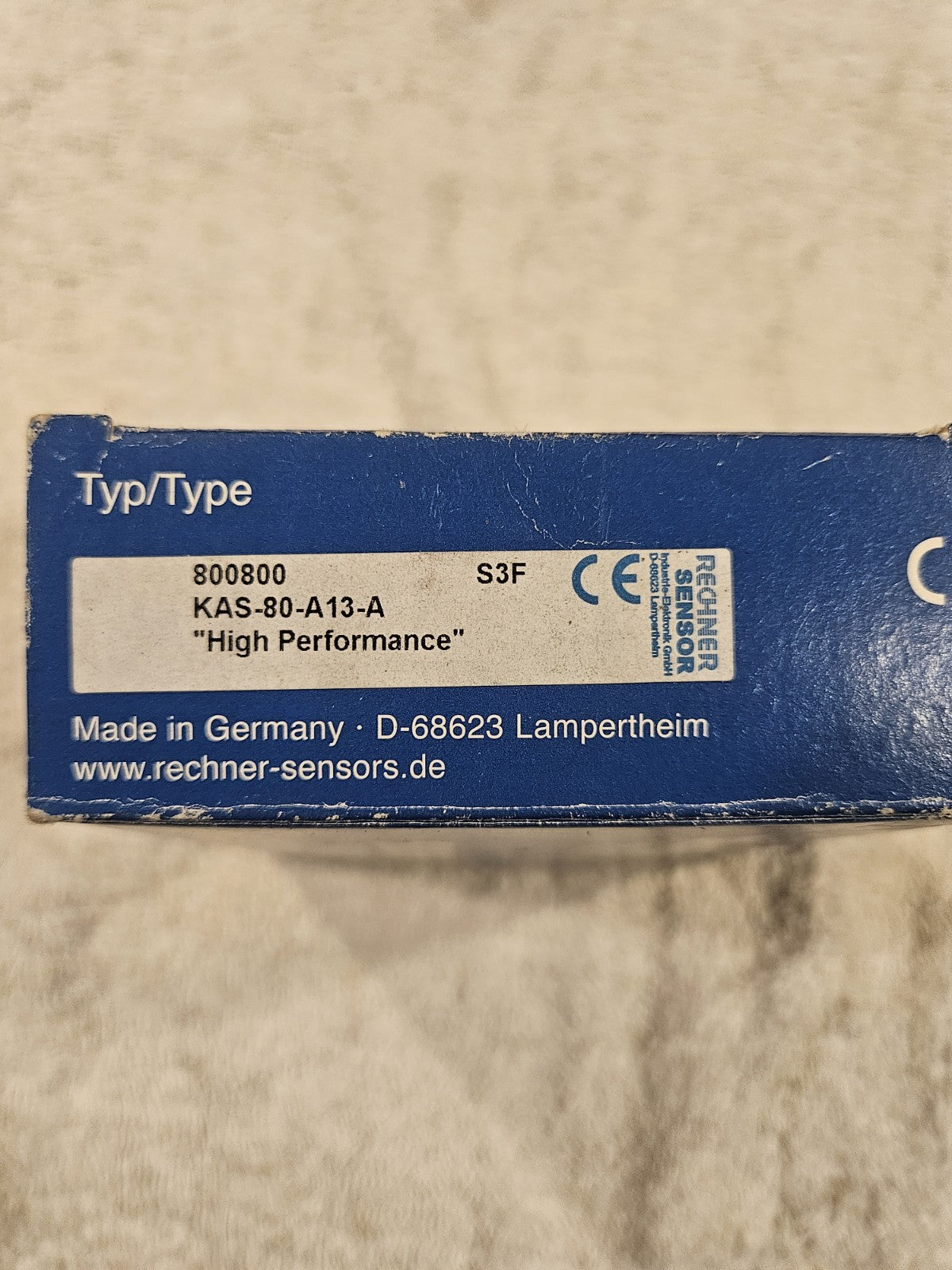 Rechner SENSORS 800800,KAS-80-A13-A  Kapazitiver Sensor neu OVP new in box