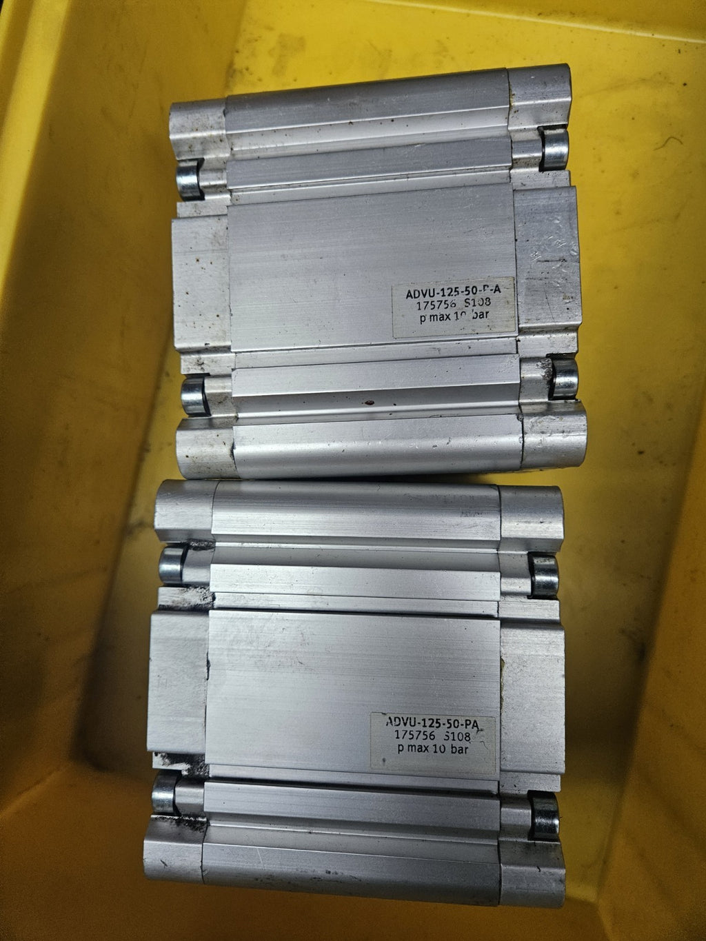 FESTO ADVU-125-50-PA,  175756, S108 Kompaktluftzylinder wie Neu!