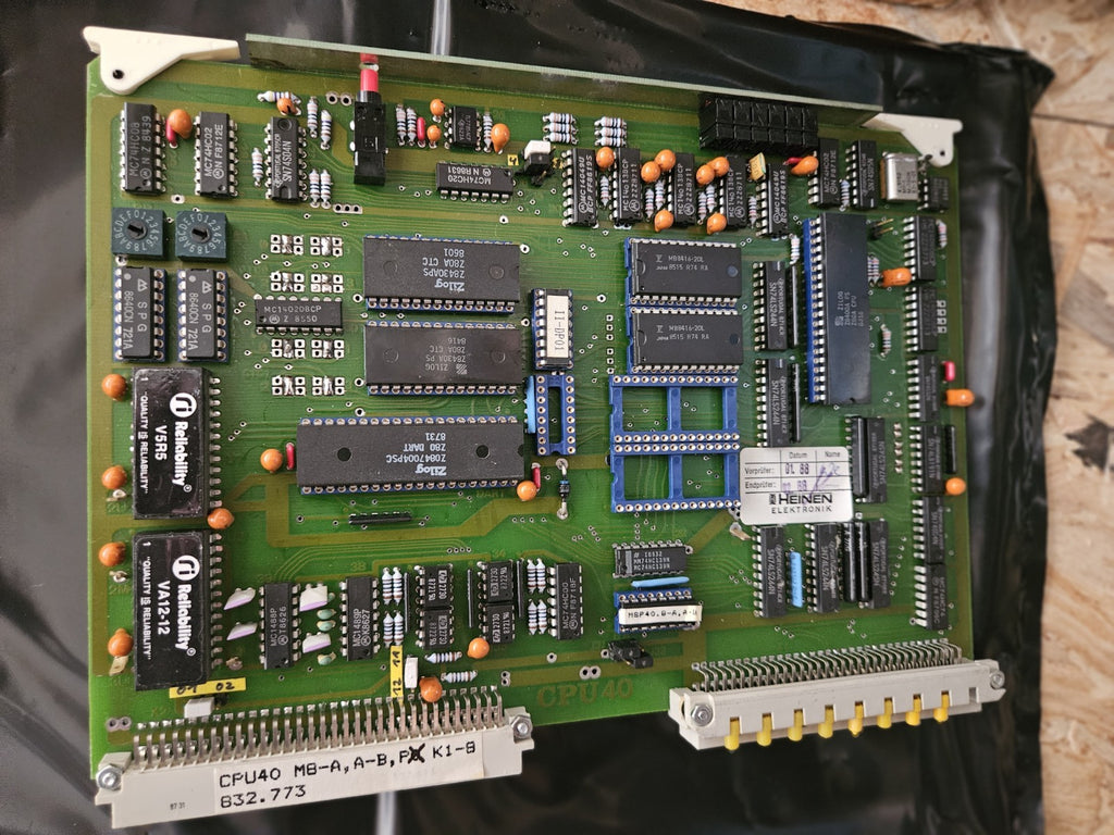 HEINEN CPU40, MB-A, A-B K1-9, 832.733, Neu/Ovp, New In BOX NOS Unused Unbenutzt