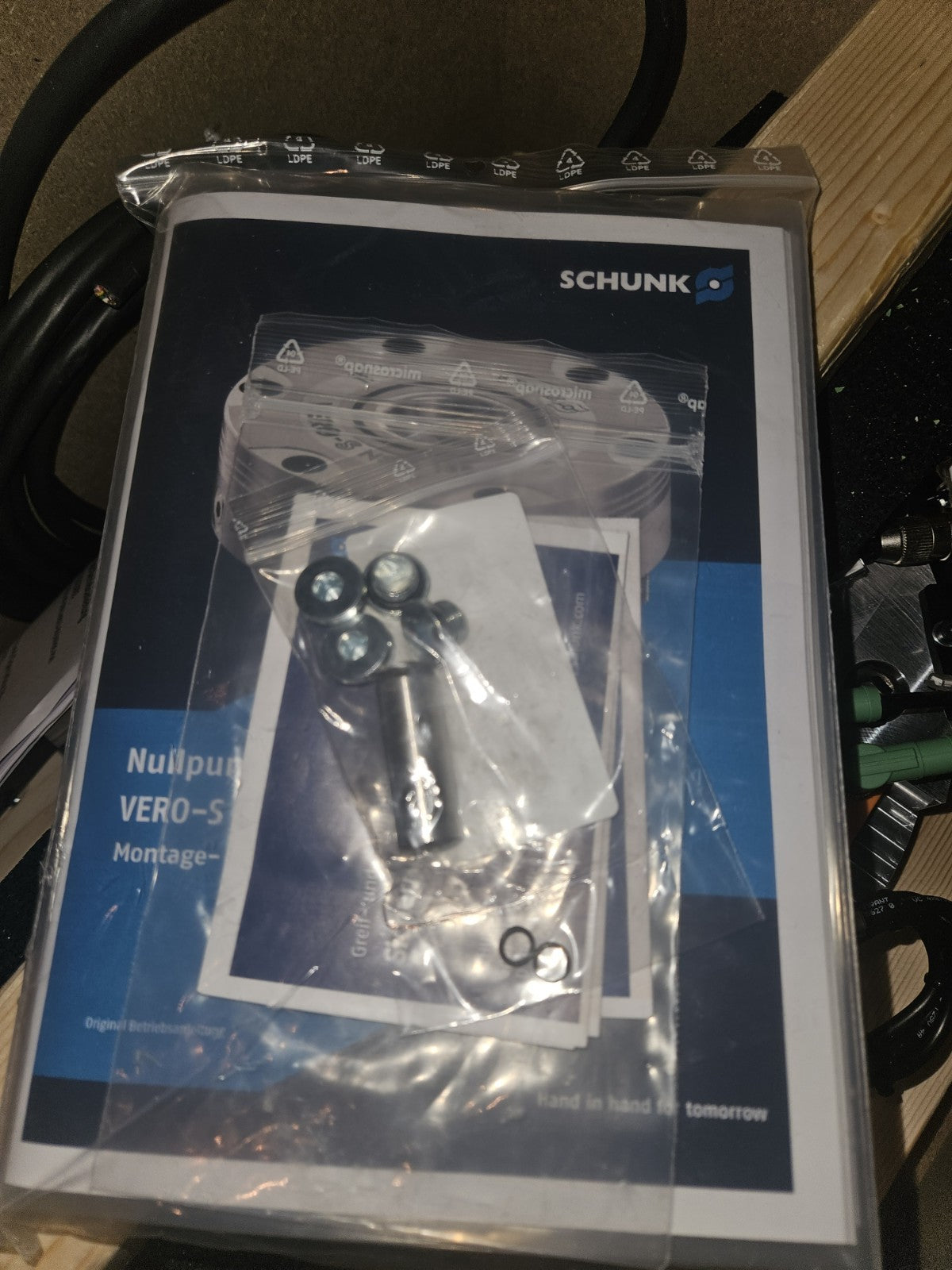 SCHUNK Greifereinheit 1513091GEI AGE-S-XY-200/2xNSE3-99/AFR99-PMI NEU/OVP NIB