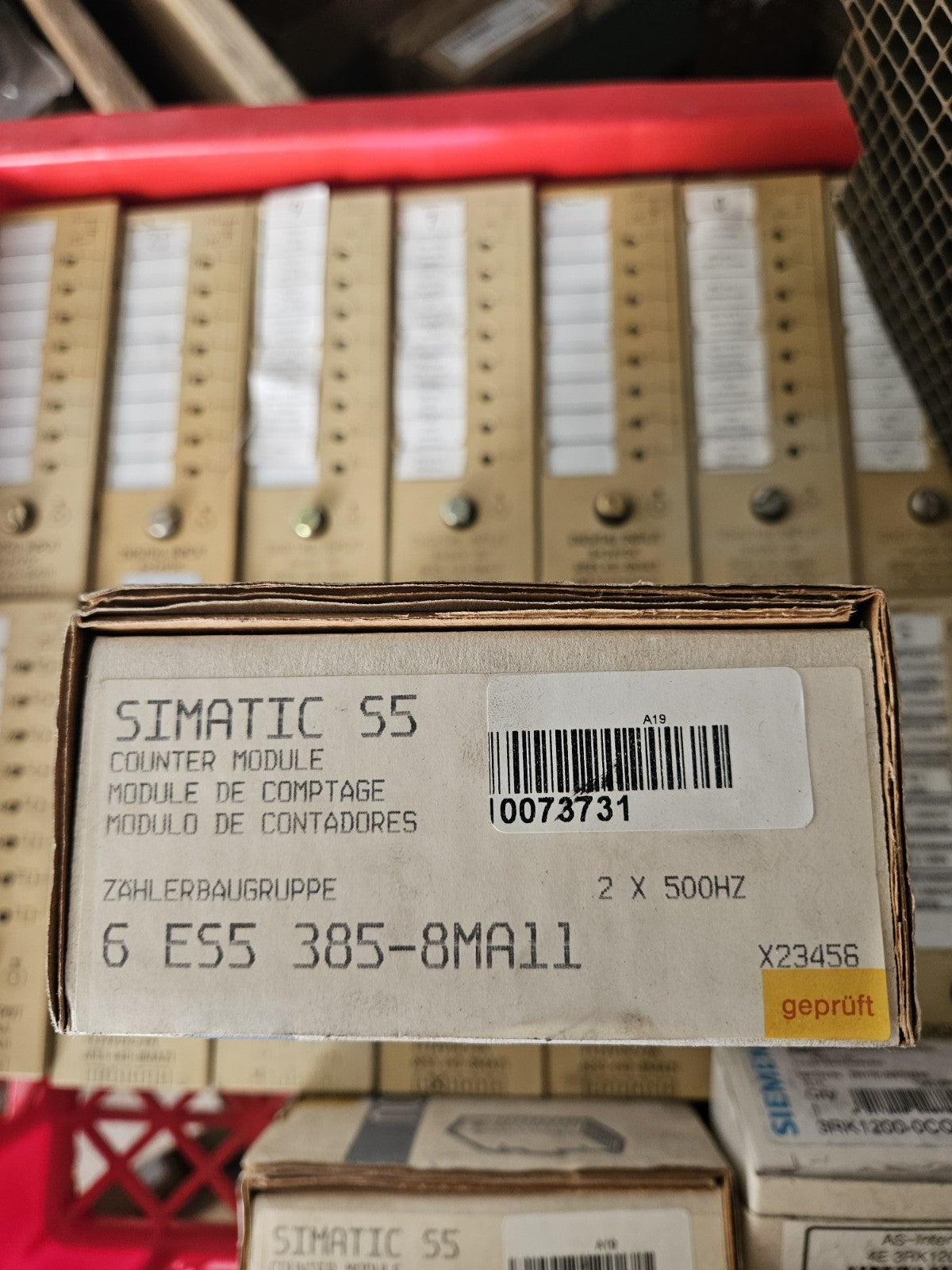 SIEMENS SIMATIC S5 6ES5 385-8MA11 Counter Module New Neu/ovp Unused Nos