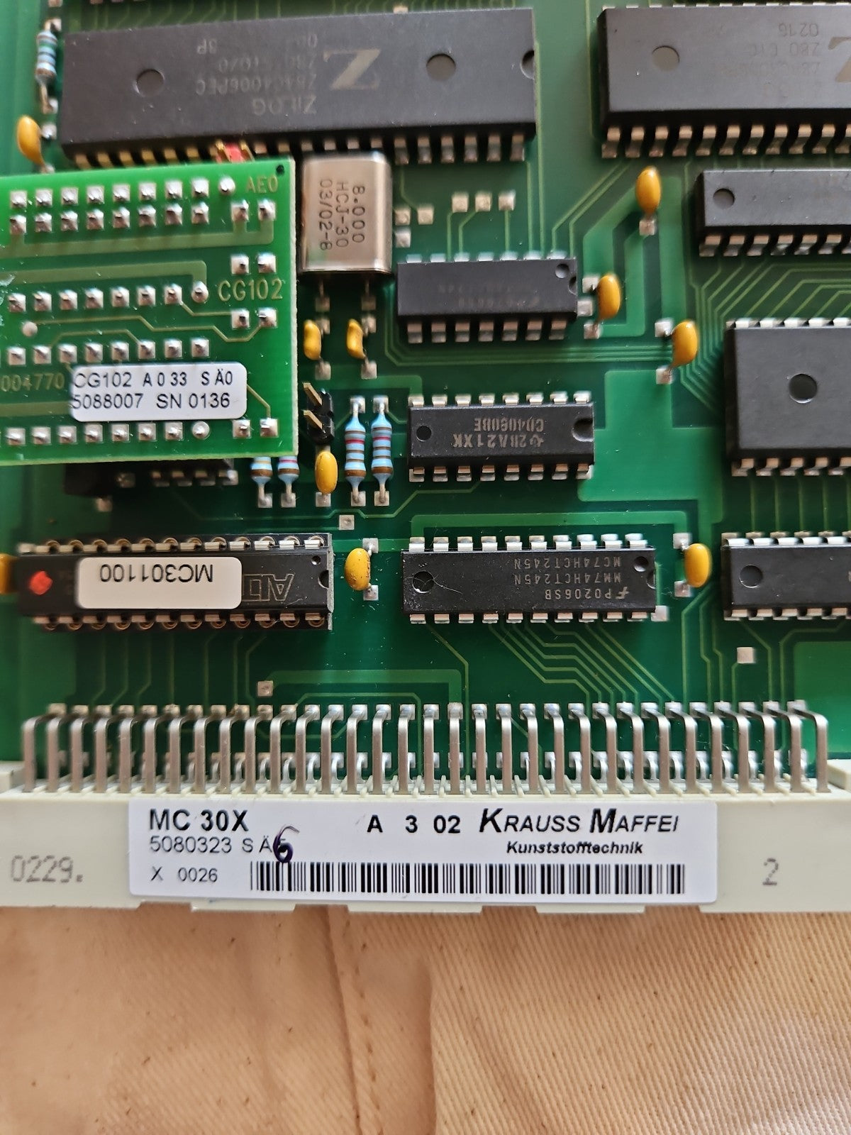 KRAUSS MAFFEI  MC 30X, 5080323,  MC 301,  5004238, used and tested,fully Working