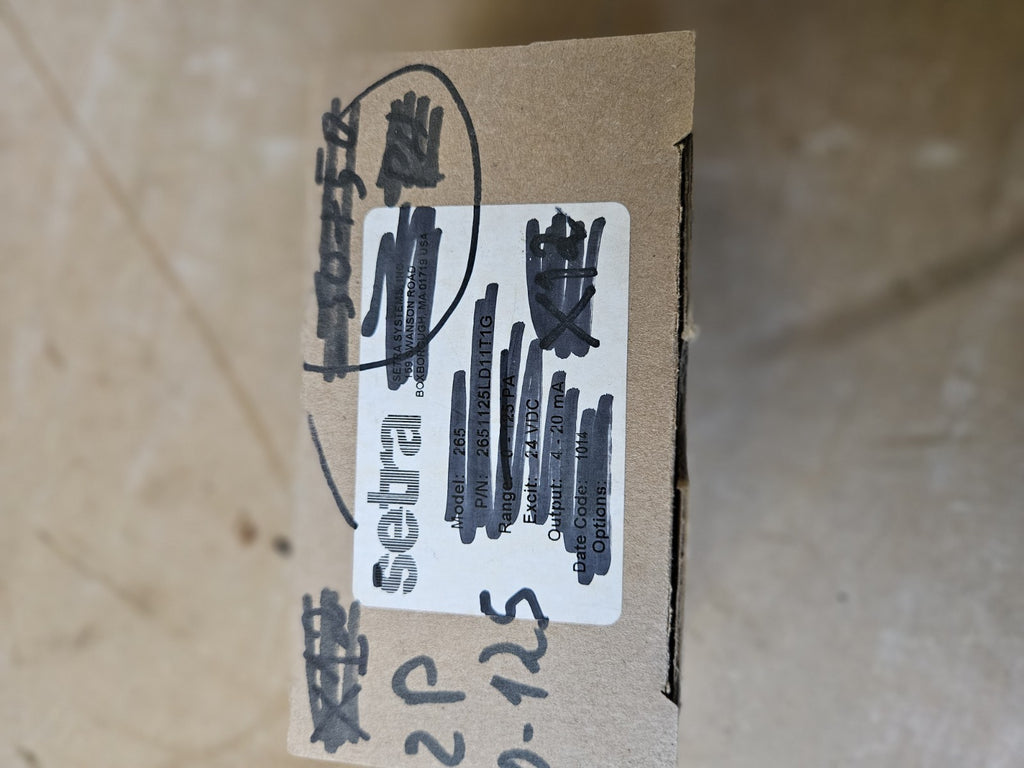 Setra 2651125LD11T1G, 5898483, Differential pressure transmitter sensor New Neu