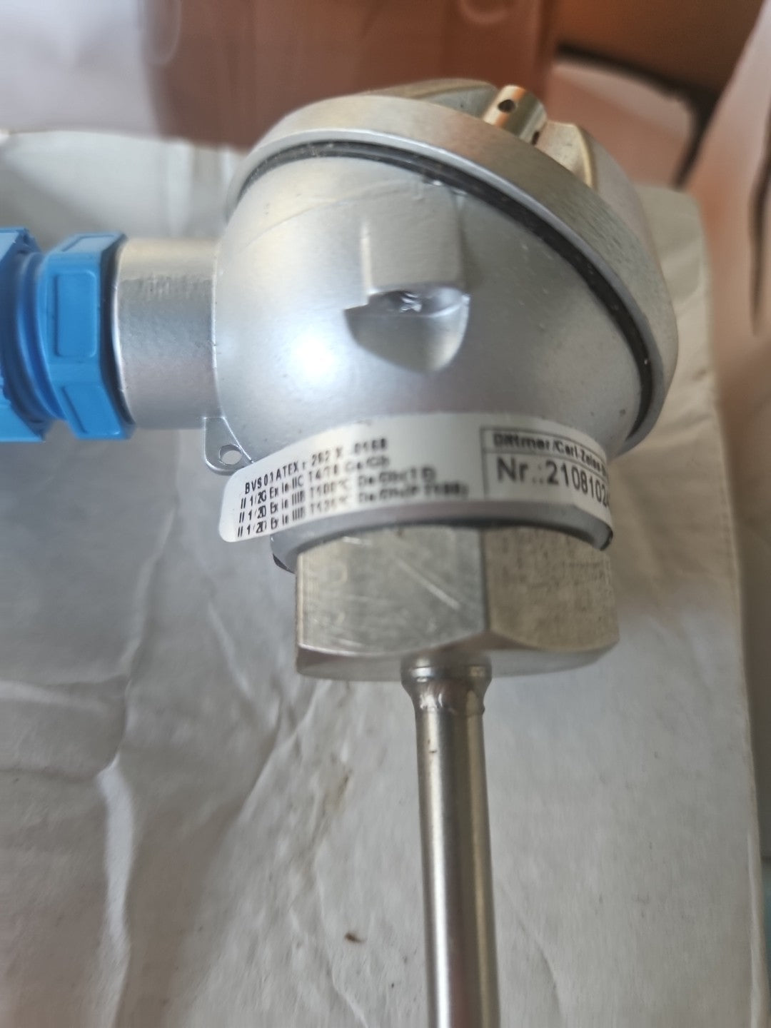 Dittmer 1xPT100B2L, Temperatursensor für industriellen Einsatz Dittmer PT100 Neu