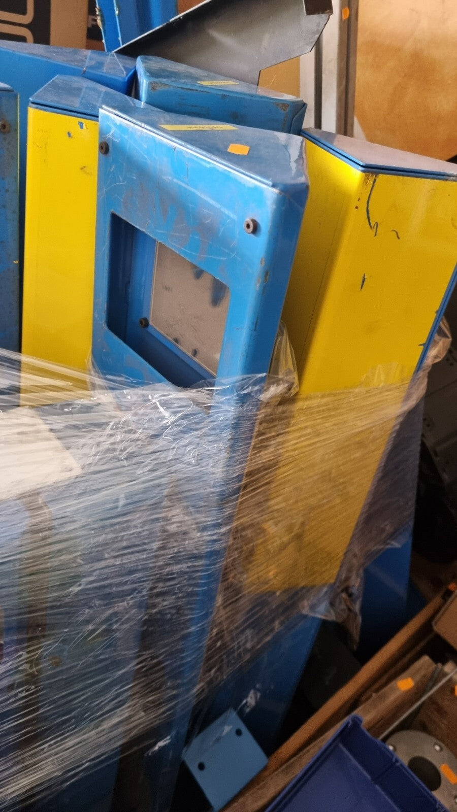 Konvolut Umlenkspiegel Lichtschranke Steuerpulte, CNC,  Omron, Techno Gr, Sick
