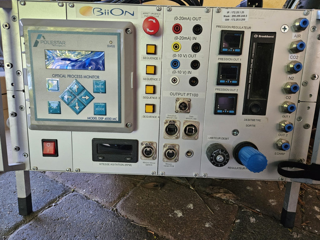 BiiOn Bioreactor Process Control Polestar DSP 4000 MC + Festo & Bronkhorst 