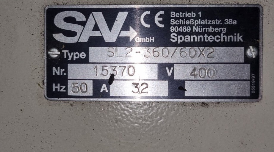 SAV 876.10-360/60x2-400 Elektronische Umpol-Steuergerät Polarity Reversing Unit