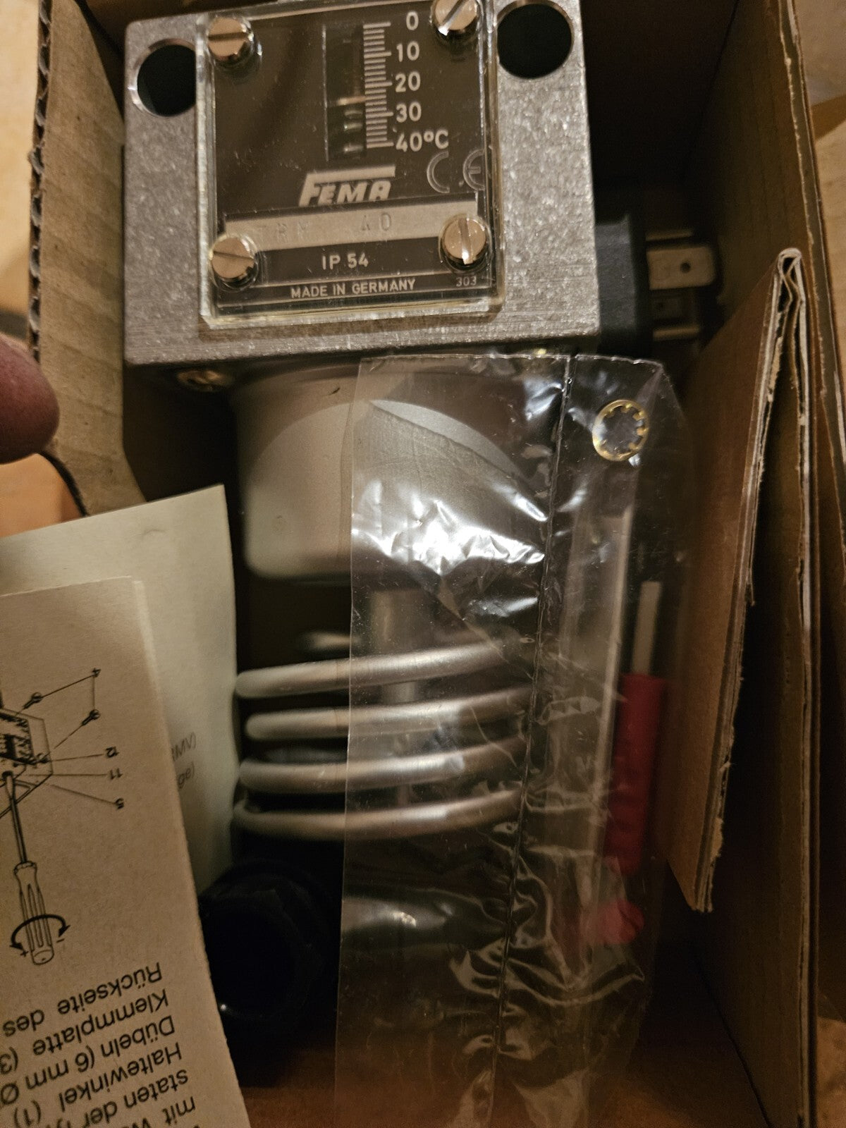 Fema Honeywell Typ TRM 40 / Regelgerät , Thermostat, Neu/ovp, New In Box
