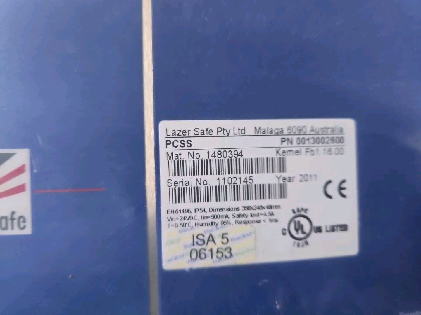 Trumpf 1480394 lazer safe PCSS PN 0013002600 New/sealed Unused Neu Ungebraucht