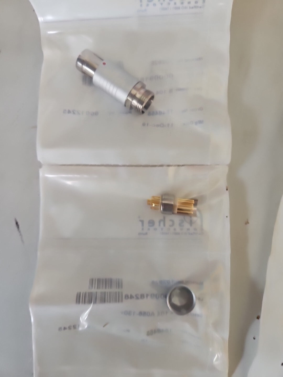 FISCHER CONNECTORS S104A056-130+ 102925 New In Box, Neu