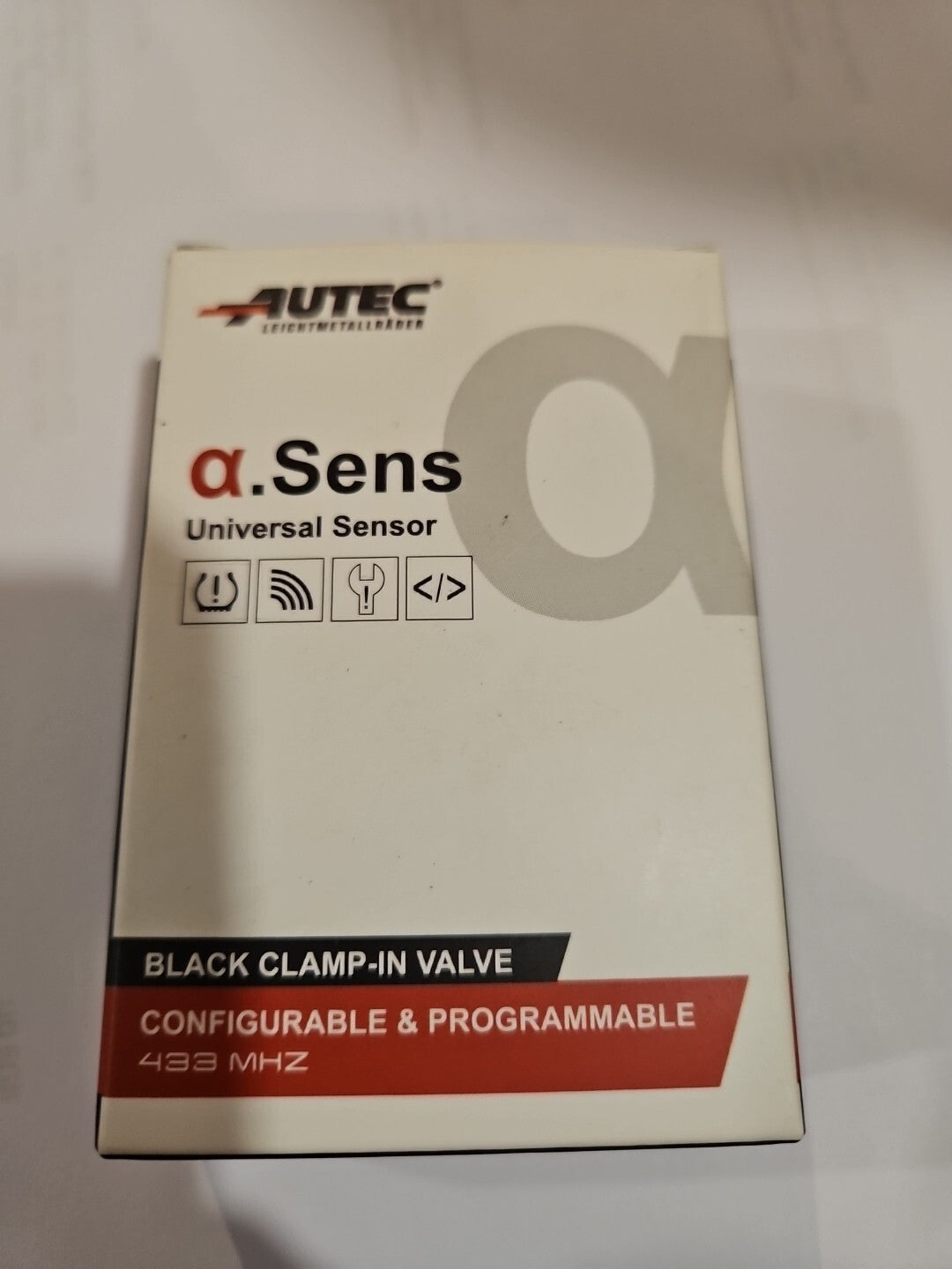 2 x RDKS Sensoren schwarz plug-play 661180B HTS-3200,661000 433MHz Neu/ovp, New