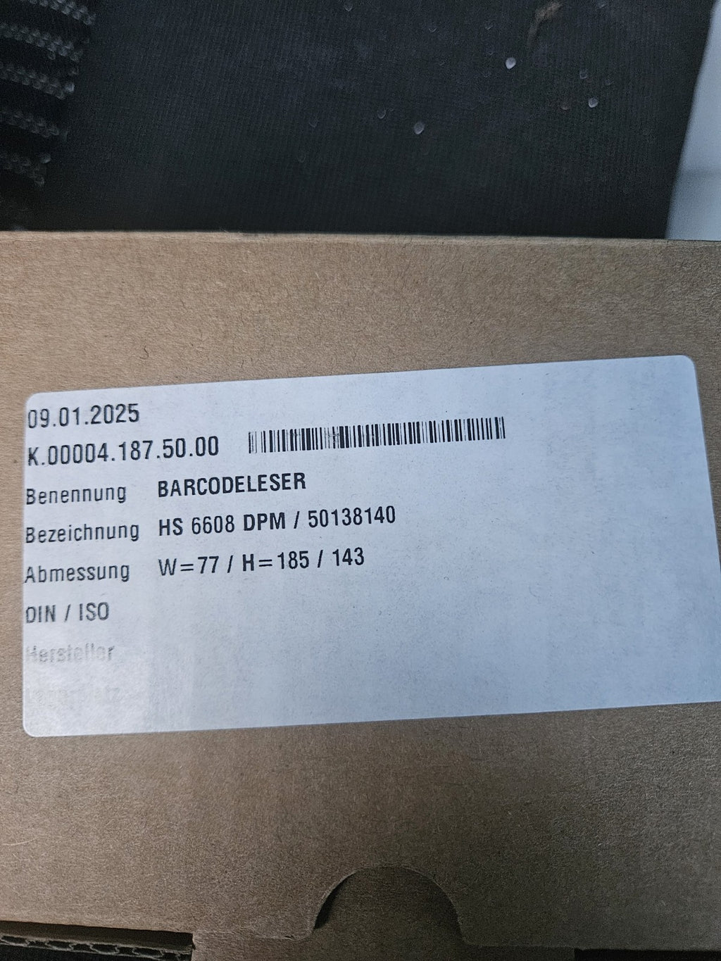 LEUZE HS 6608 DPM / HS6608DPM Scanner (BRAND NEW IN BOX) NEU/OVP Unused,50138140