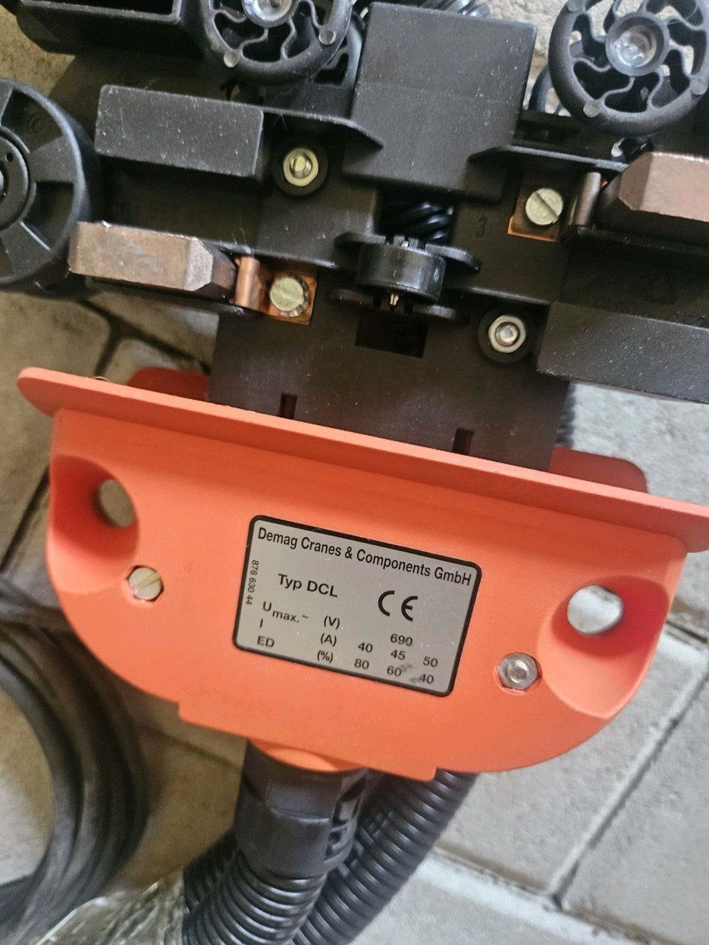 DEMAG Stromabnehmerwagen Typ DCL 876 630 44, DCL Current CollectorNew Unused