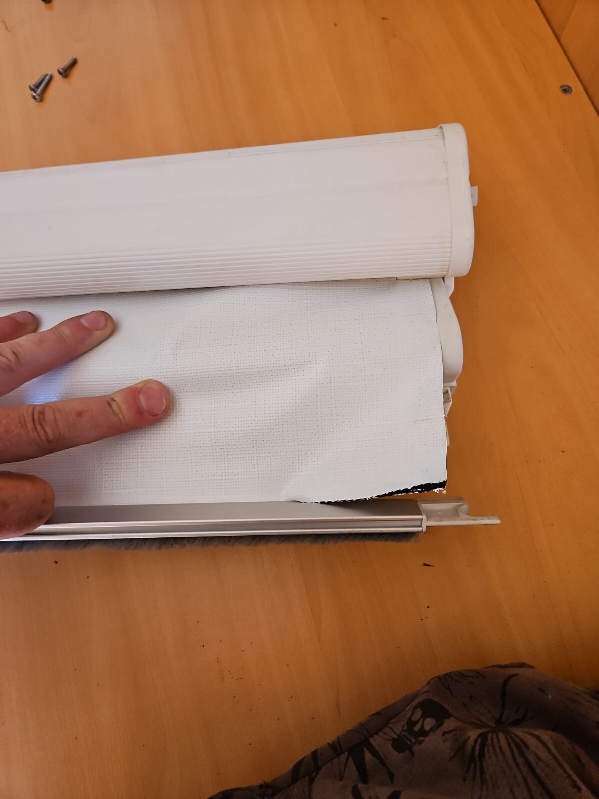 2 X Seitz/Dometic S4, Innenrahmen mit Verdunkelung,Doppelrollo, 1100mm x 350mm