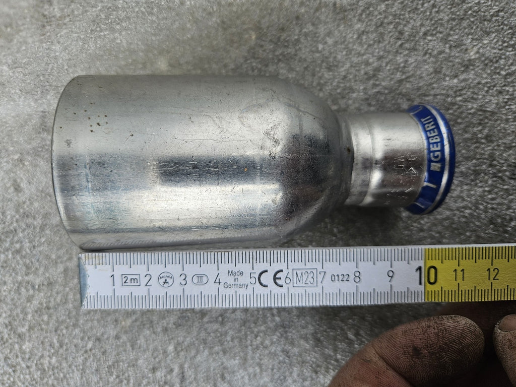 Geberit Mapress 32322 54-28mm Reducer stainless steel, Edelstahl Neu New Unused