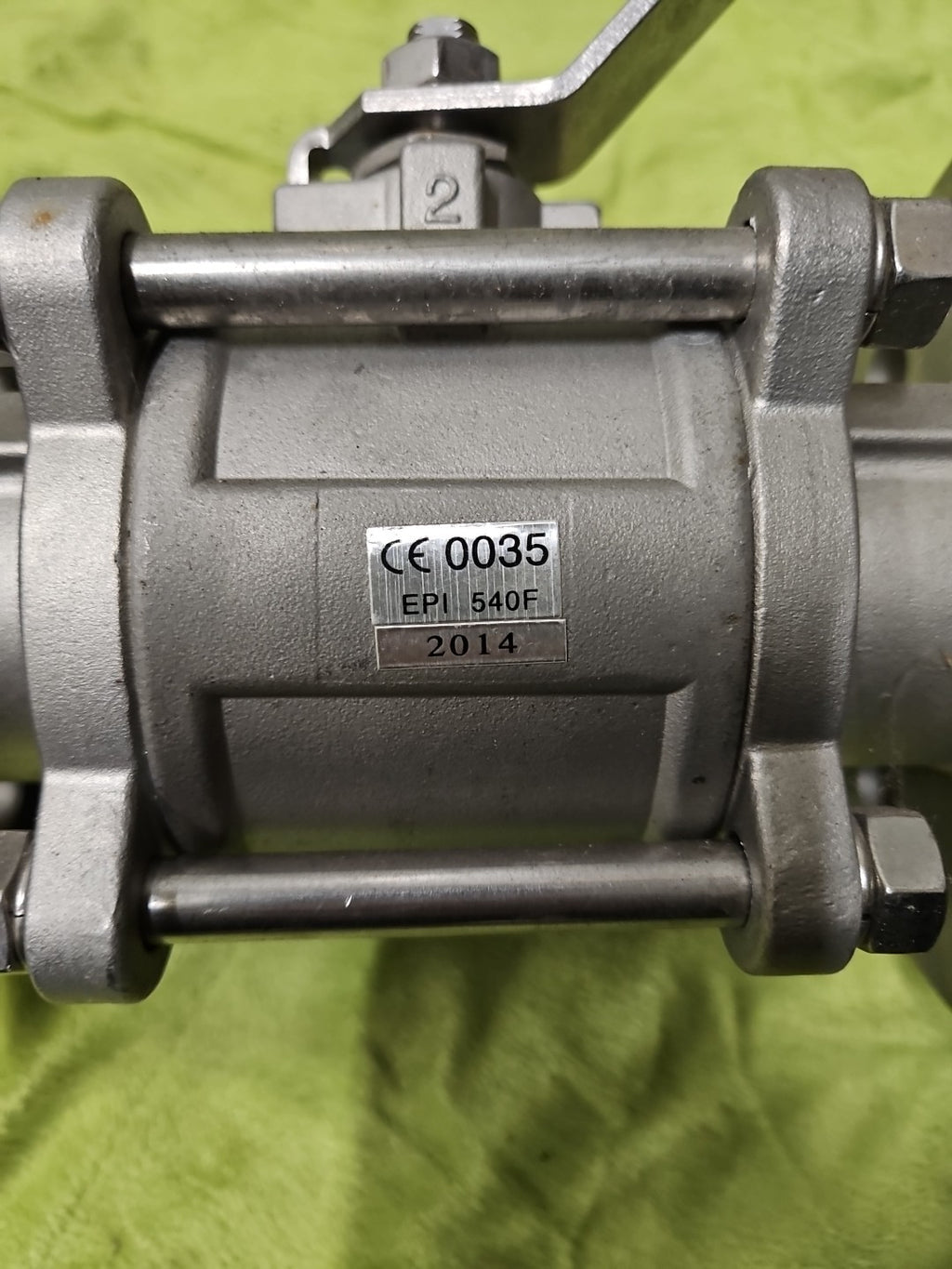 EPI VL-540 Systemkugelhahn DN40 / PN40 Edelstahl VA mit Flansch