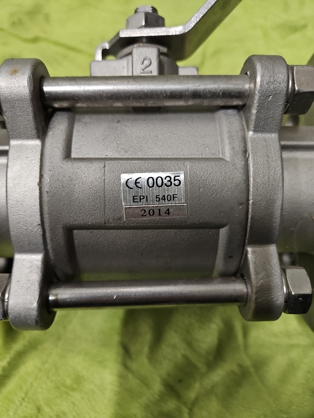 EPI VL-540 Systemkugelhahn DN40 / PN40 Edelstahl VA mit Flansch