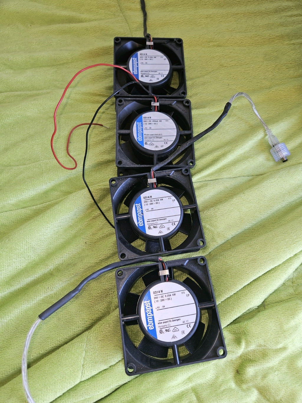 EBM Papst 8314H Lüfter Fan 24V 6W Unused New  NEU Ungebraucht