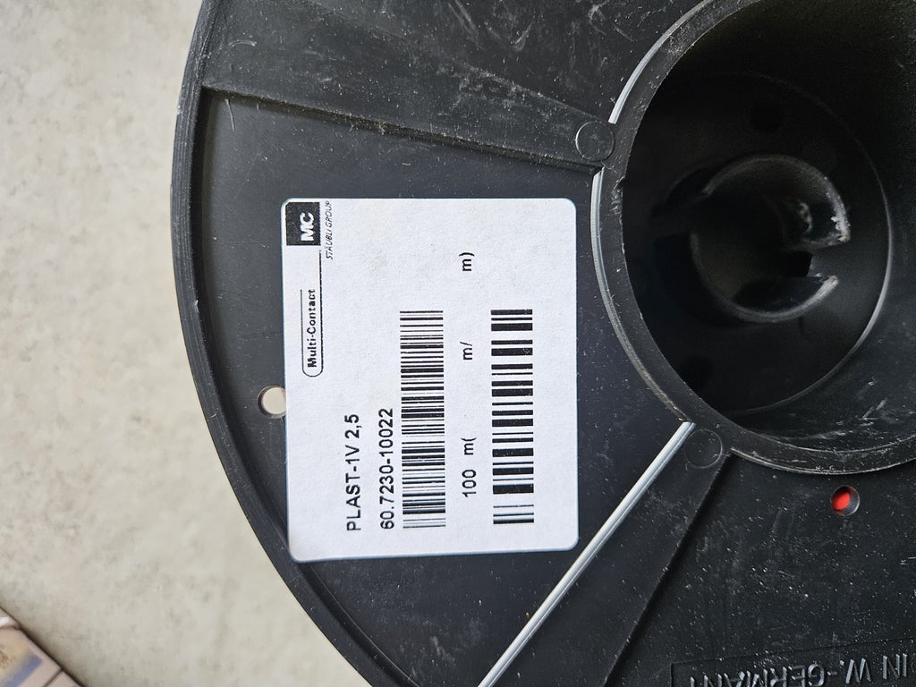100m STÄUBLI 60.7230-10022, PLAST-1V 2,5, flexible TPE stranded cable Neu/ovp