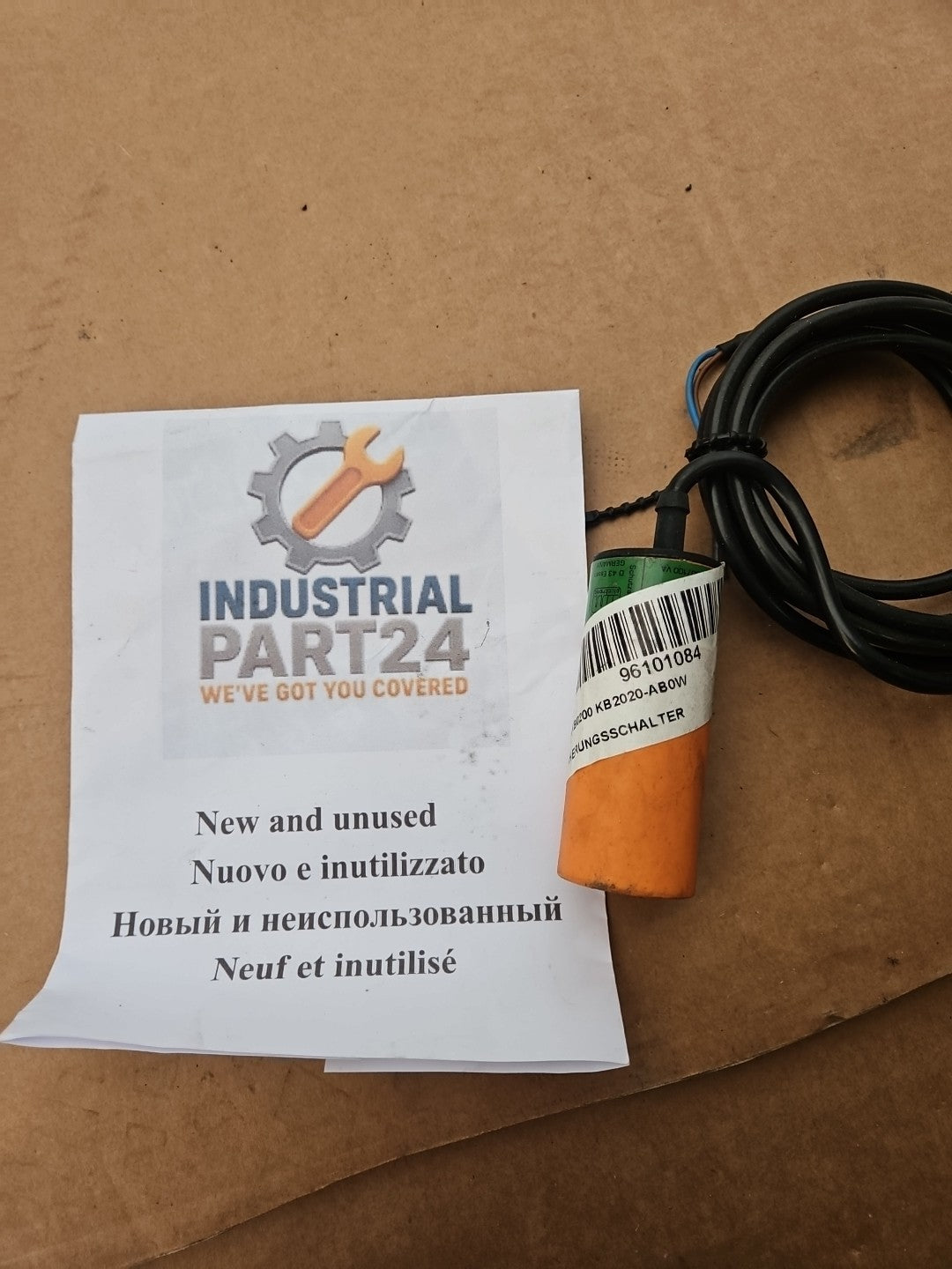 IFM Efector electronic KB-2020-ABOW Näherungsschalter New Unused Neu Unbenutzt