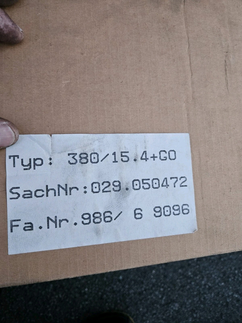 AEG Minisemi 380/15.4 + GO, 029.050 472 Frequenzumrichter SN 986/69096 New NEU!!