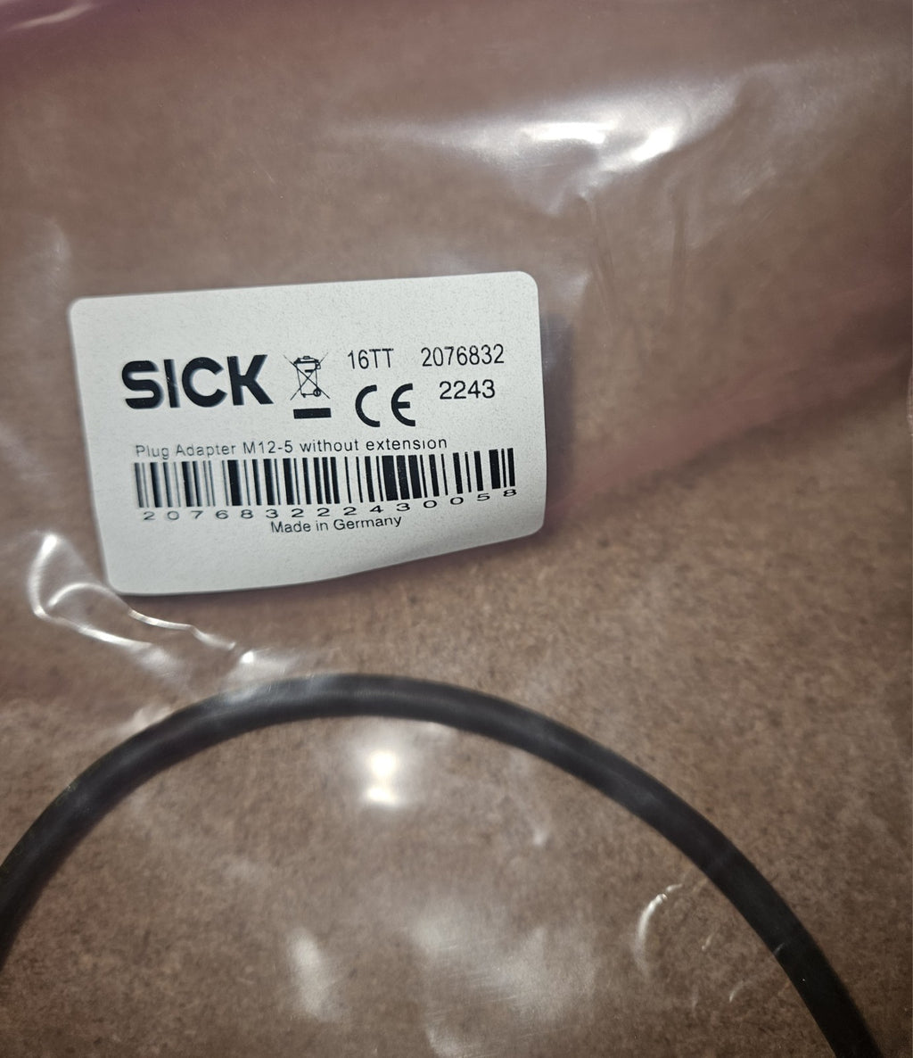 1 x SICK ZW03 1833, 2076832 Type SP1, M12-5 Plugadapter -unused-new Sealed-NEU