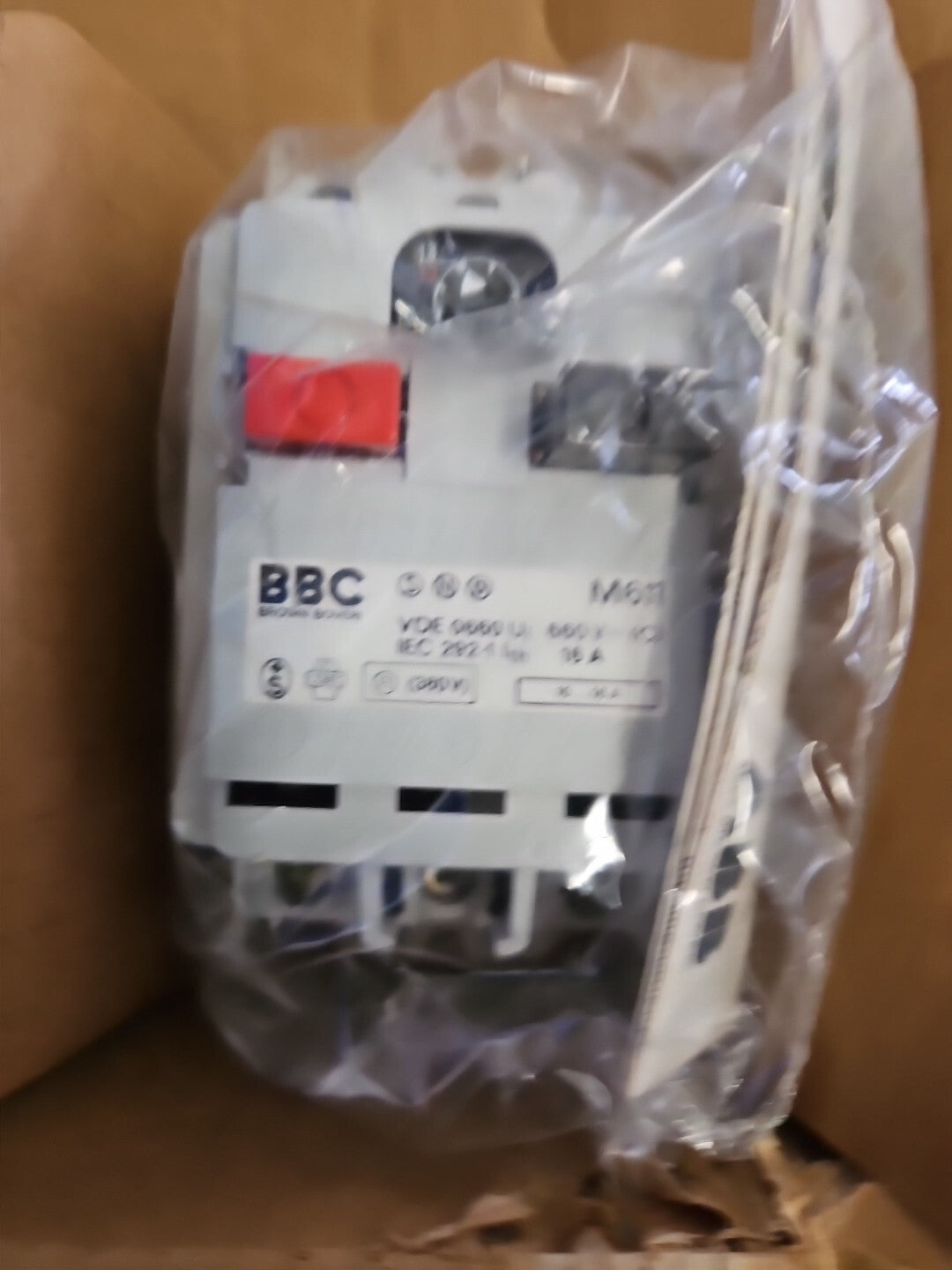 ABB/BBC M611 10 - 16A 380V Motorschutzschalter 16A, new,neu/ovp, Unused