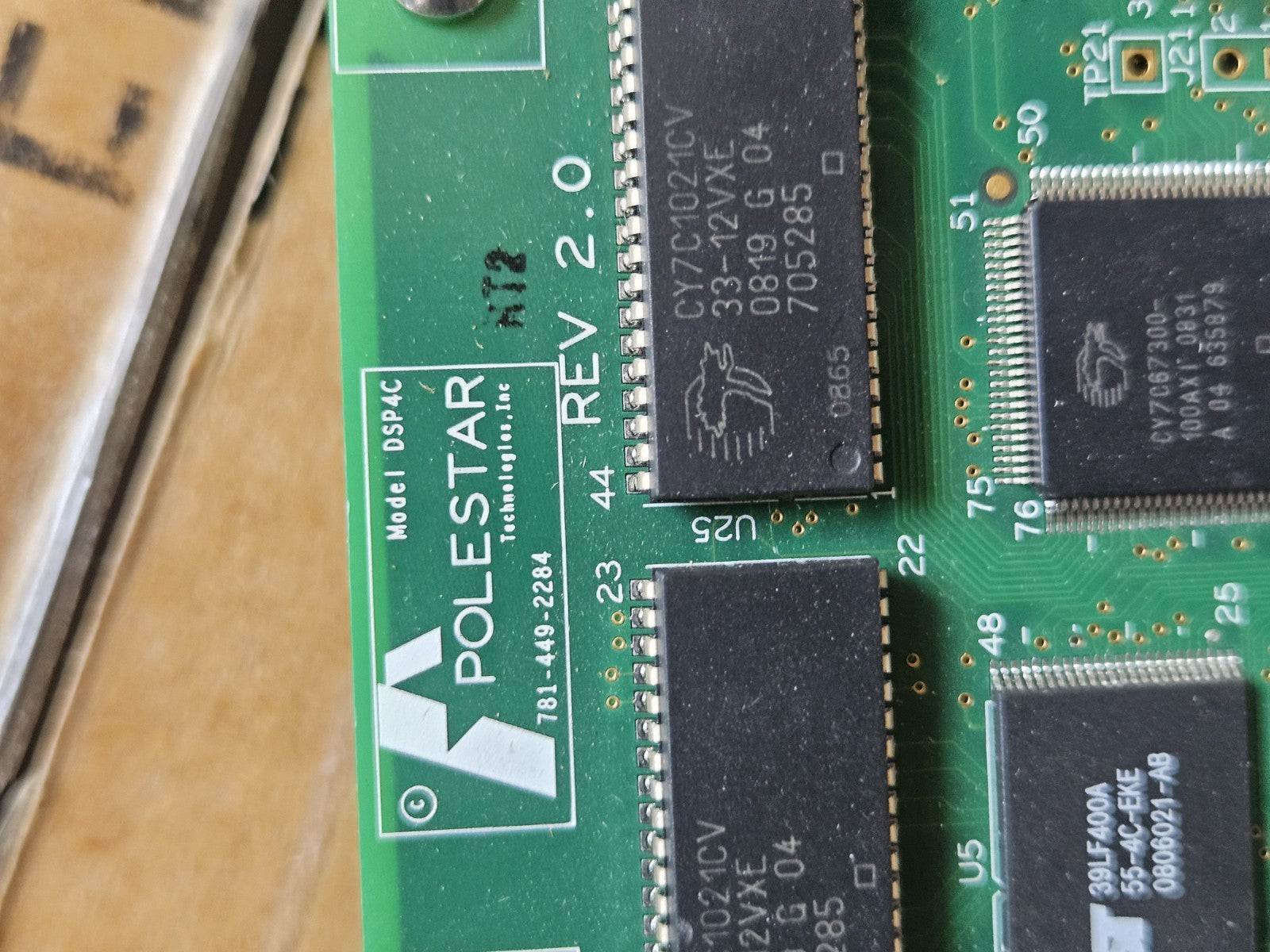 Polestar Technologies DSP3K Power Board ASSY: 9000-332 Rev Model DSP4C Rev 2.0