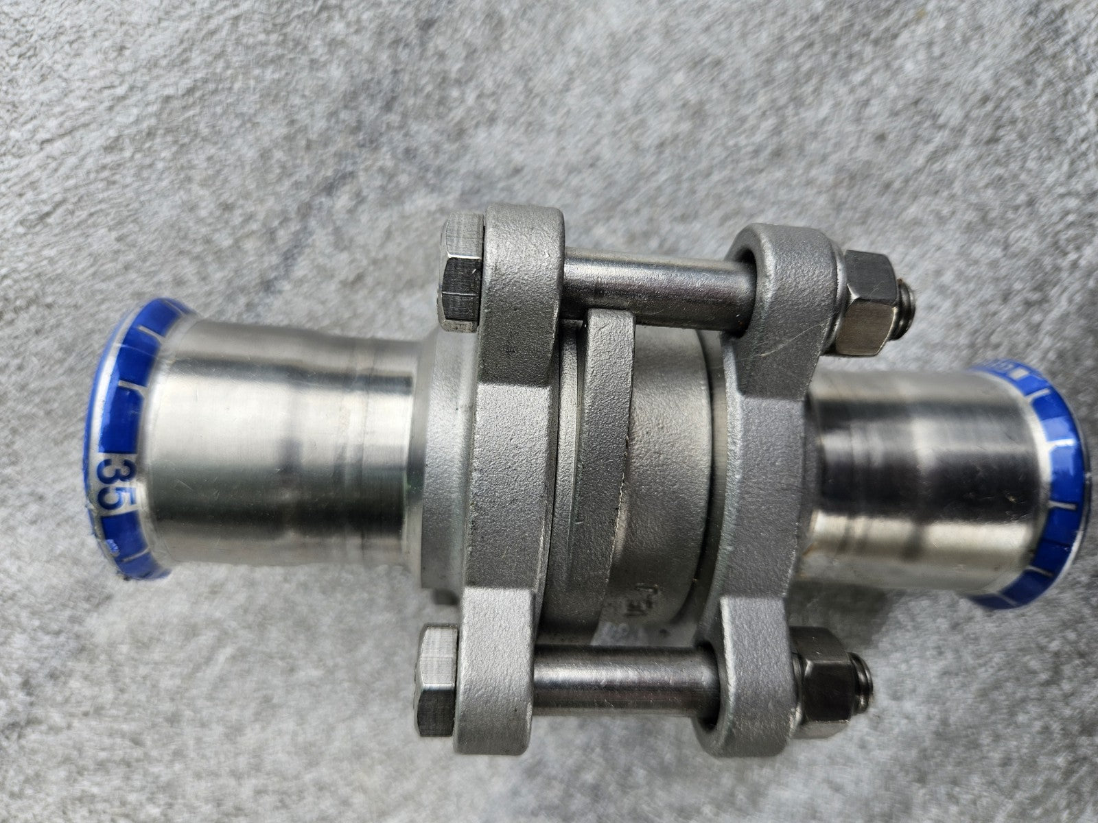 GEBERIT MAPRESS EDELSTAHL ES Rückschlagventil 35 mm, geflanscht Neu Unbenutzt