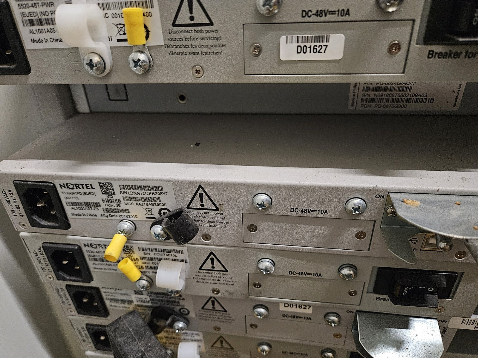 Konvolut 15x Avaya 5530-24TFD 24 und NORTEL Baystack 5520-48T PWR, fully Working