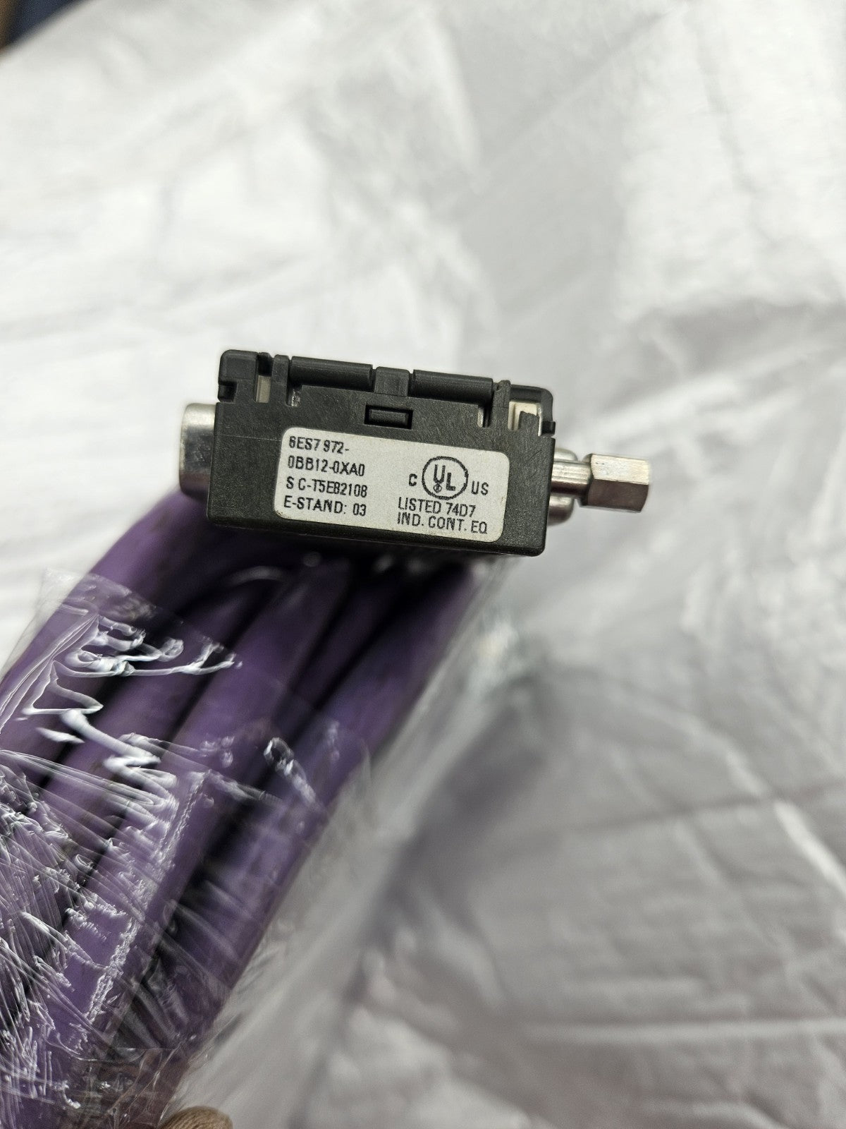 5m 6XV1830-0EH10 SIEMENS, PROFIBUS FC kabel mit 2 x 6ES7 972-0BB12-0XA0 STECKERN