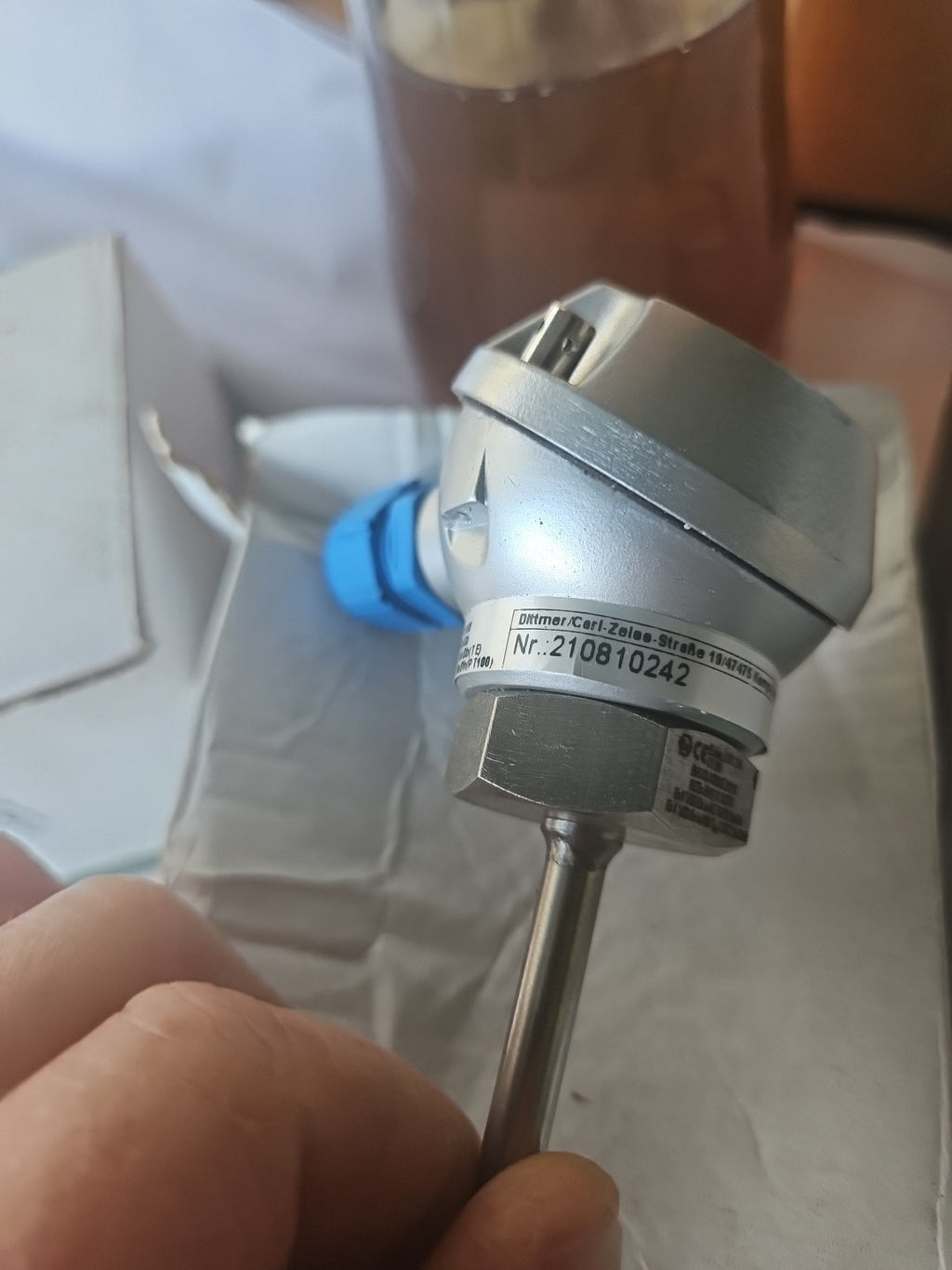 Dittmer 1xPT100B2L, Temperatursensor für industriellen Einsatz Dittmer PT100 Neu