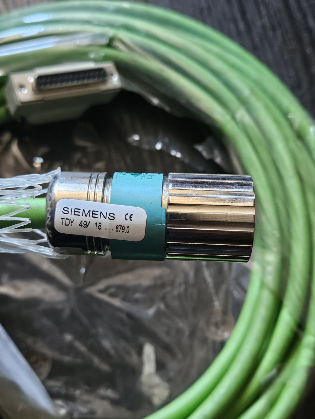 1 x Org.SIEMENS 6FX8002-2CH00-1AJ0 Encoder cable 8M Neu/ovp Nos Unused