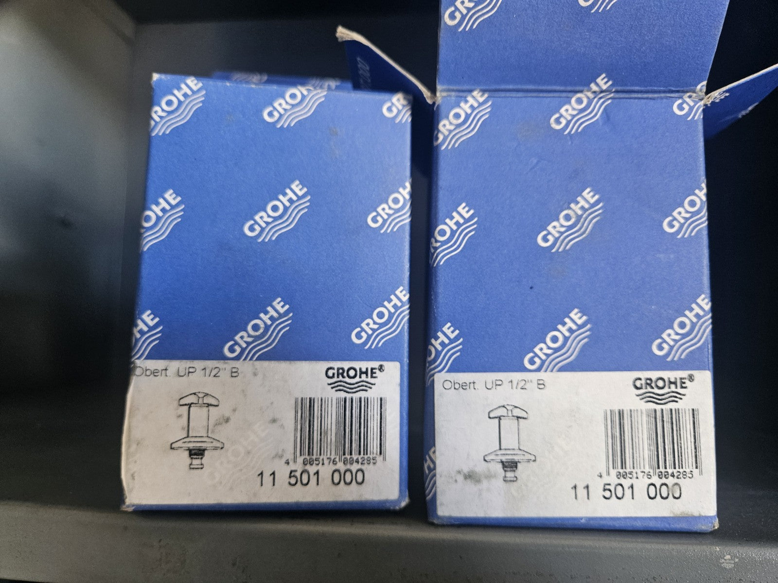 F.Grohe UP-Oberteil 1/2 Zoll kalt mit Tecorn Nr.11501000 chrom Neu/ovp, New