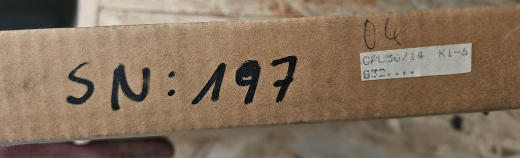 HEINEN CPU 50/14 K1-6 - 832...., SN.197, Brandnew In Box, Neu/ovp NOS Unused