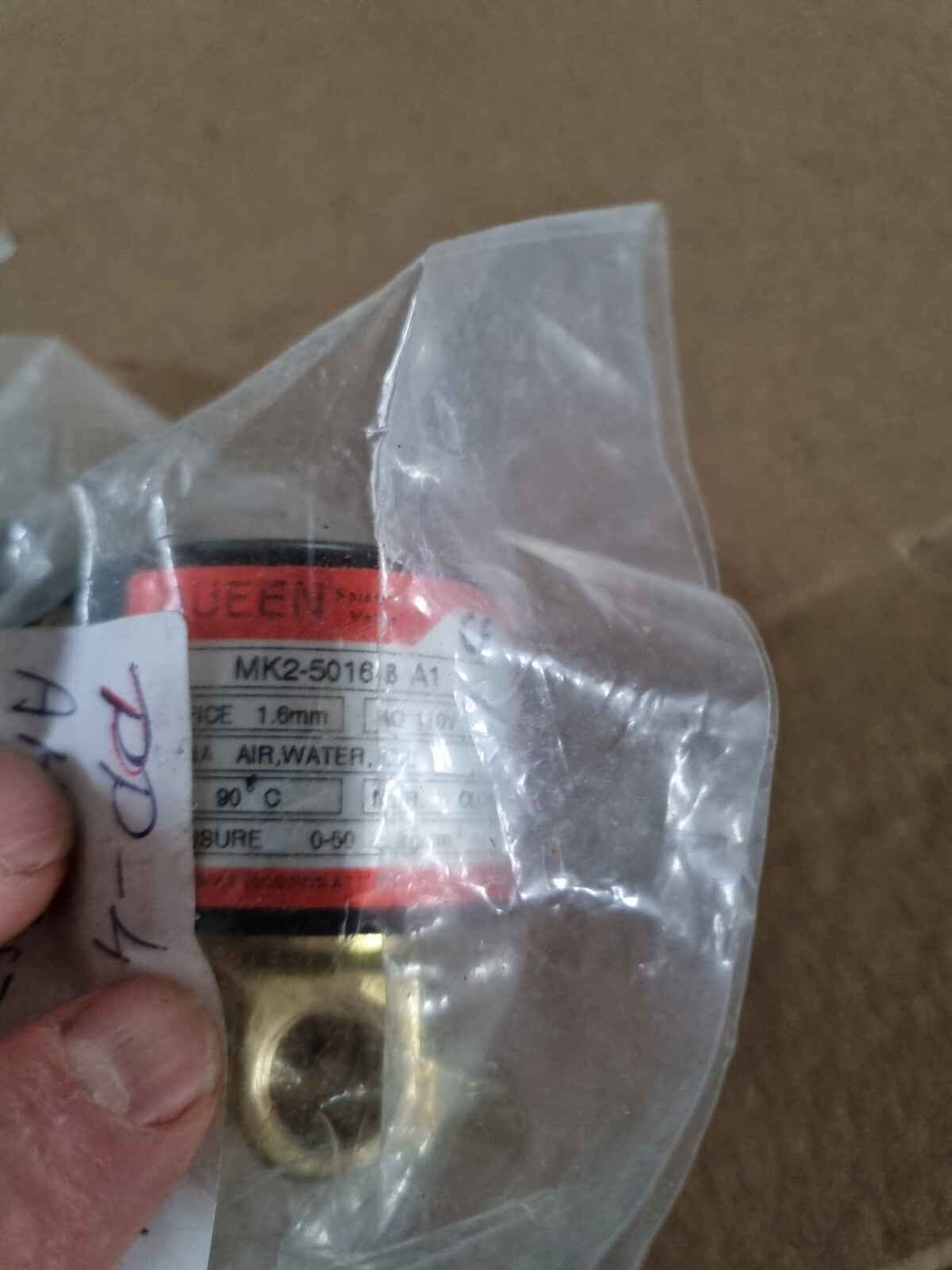 queen valve mk2-5016-8  A1 110V/60Hz Pneumatic Solenoid Valve   1,6mm NEW NEU