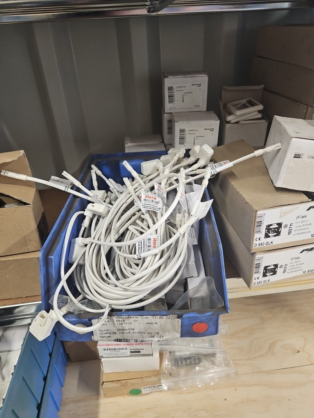 Hera Netzanschlussleitung 0,5m CS 44/500 IP20 Netzkabel 21526040501