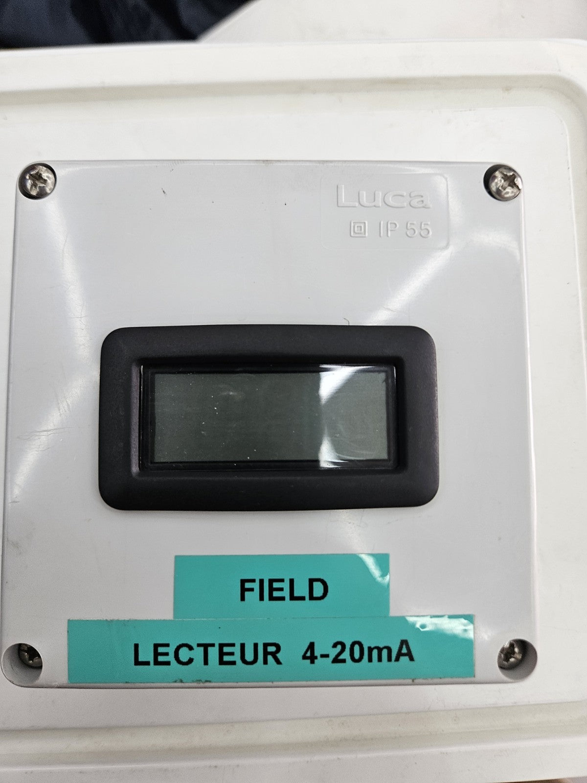 Lascar DPM 742-BL Digitales Einbau-Messgerät 4-20mA Anzeige LCD Hintergrundbel.