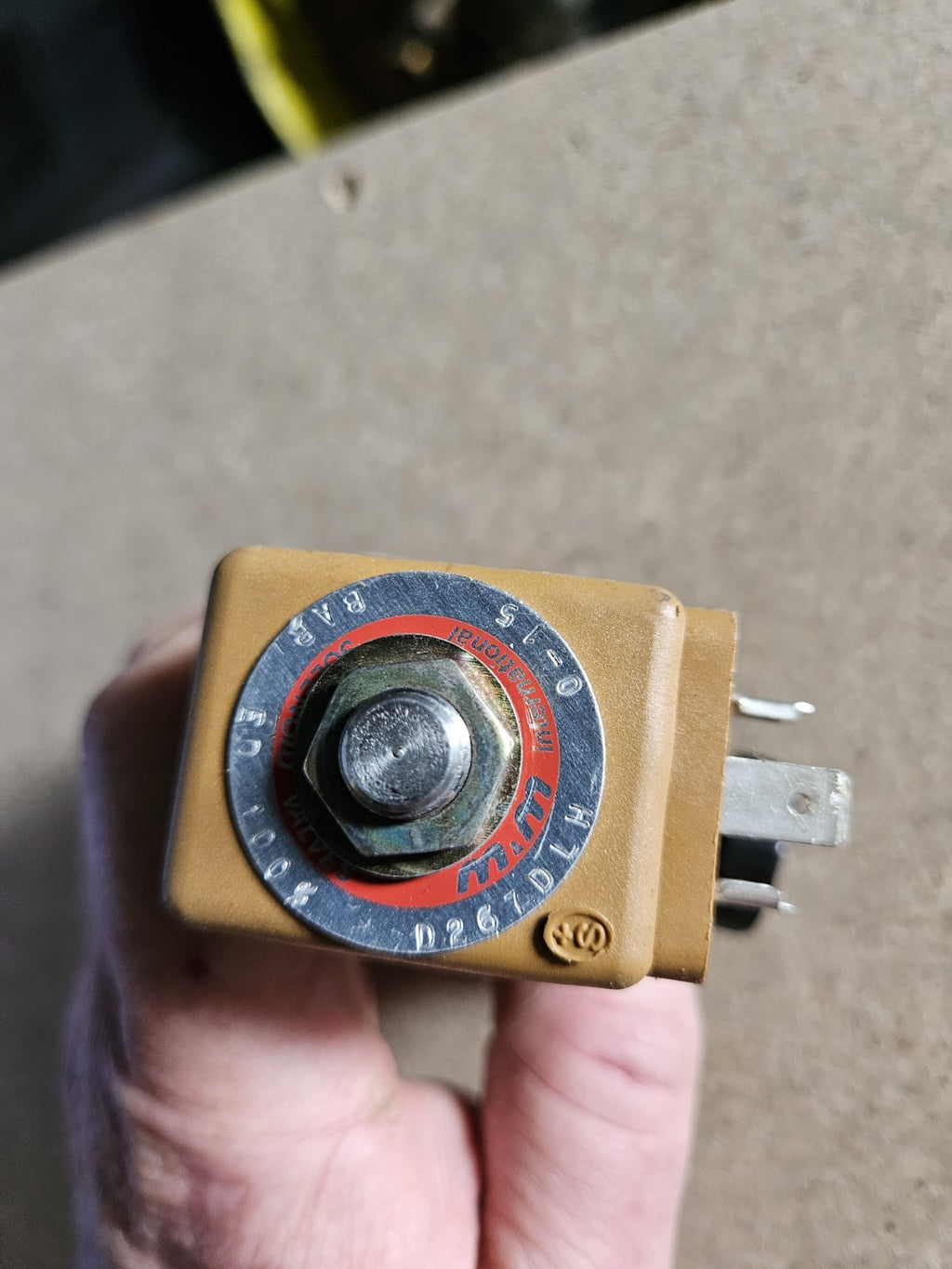 M&M Magnetventil D267DLH Solenoid Valve,0-15 bar + 482724A7 F,  Neu New Unused