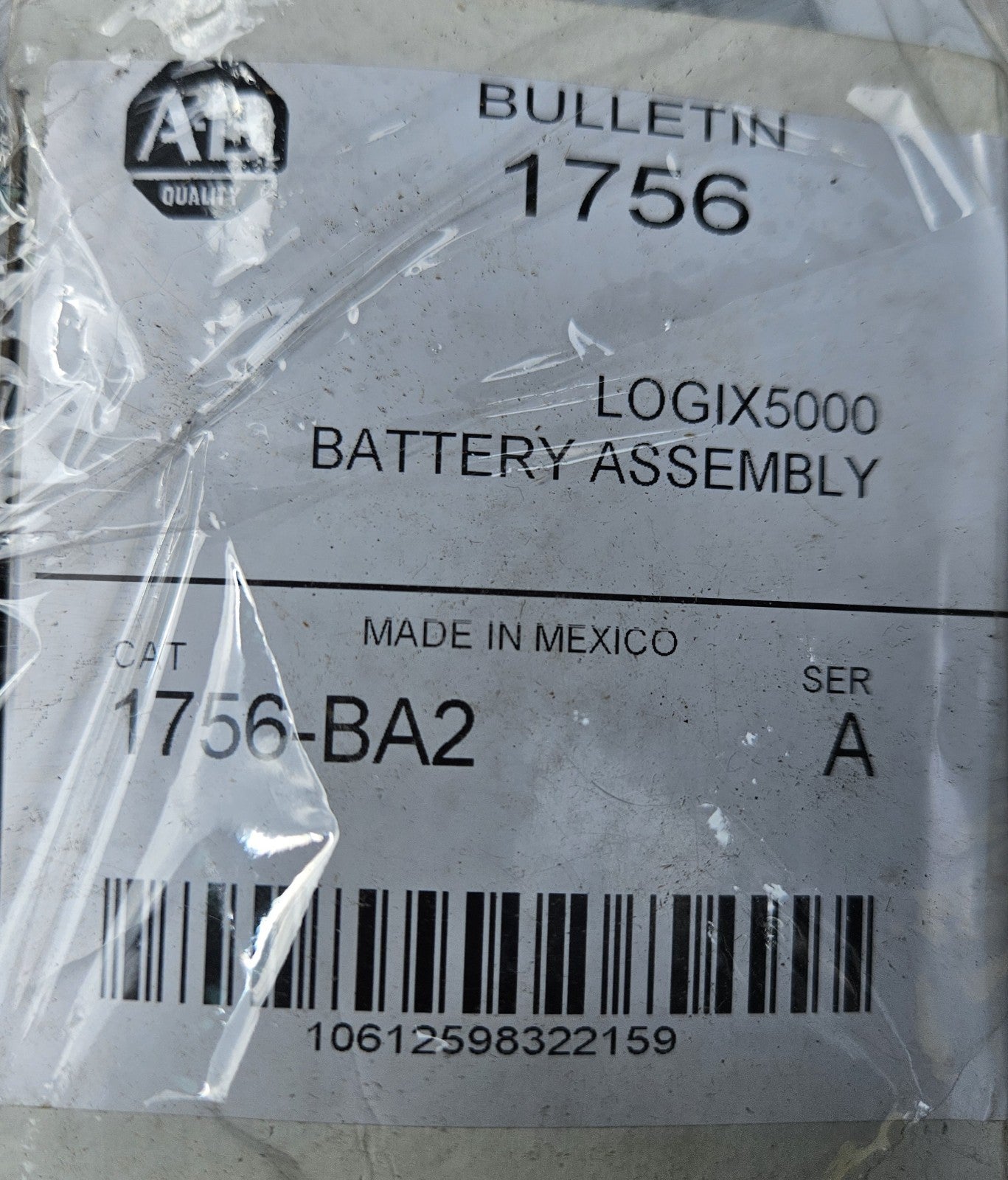 ALLEN-BRADLEY 1756-BA2 Batterie Baugruppe 94811501 for Controll LOGIX new in Box