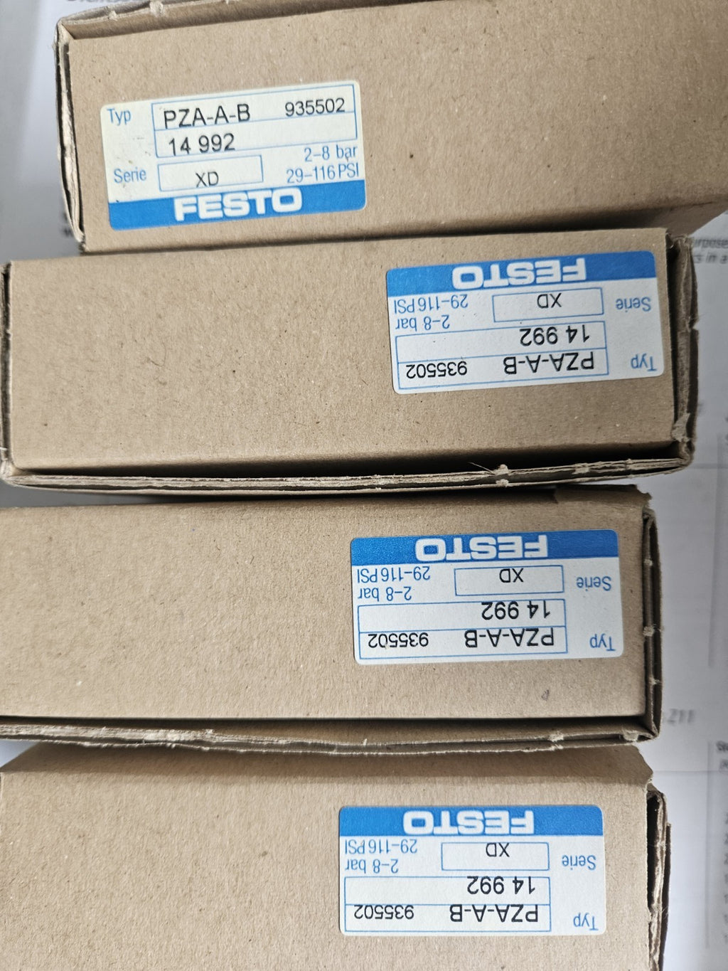 1 x Festo PZA-A-B (14992) 935502, Additionszähler Neu/ovp, New In Box Unused
