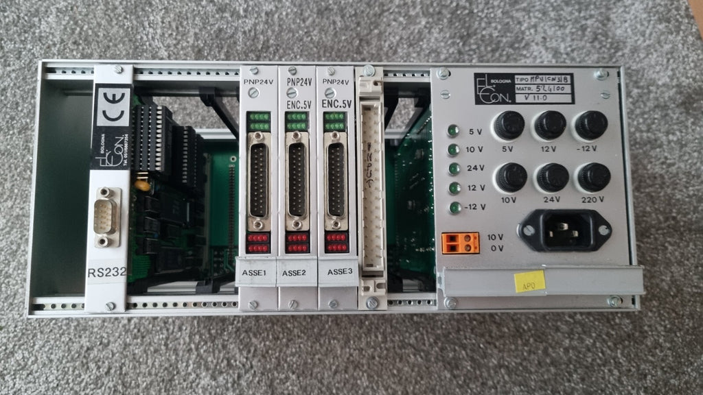 ELCON BOLOGNA TIPO MPV1CN318 MPV/CN3/8 Controller MATR. 524100 V11.0 Controller