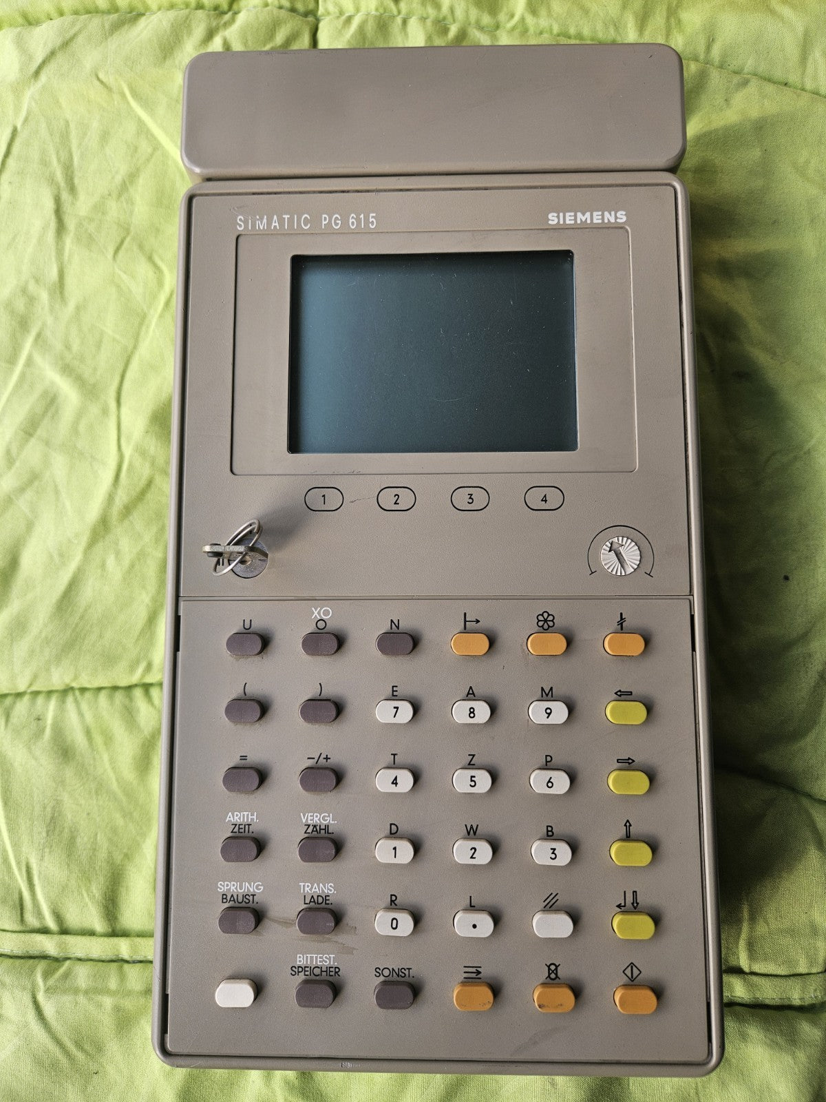 SIEMENS 6ES5615-0UA11 SIMATIC S5 PG 615 HAND-PROGRAMMIERGERAET Neuwertig!