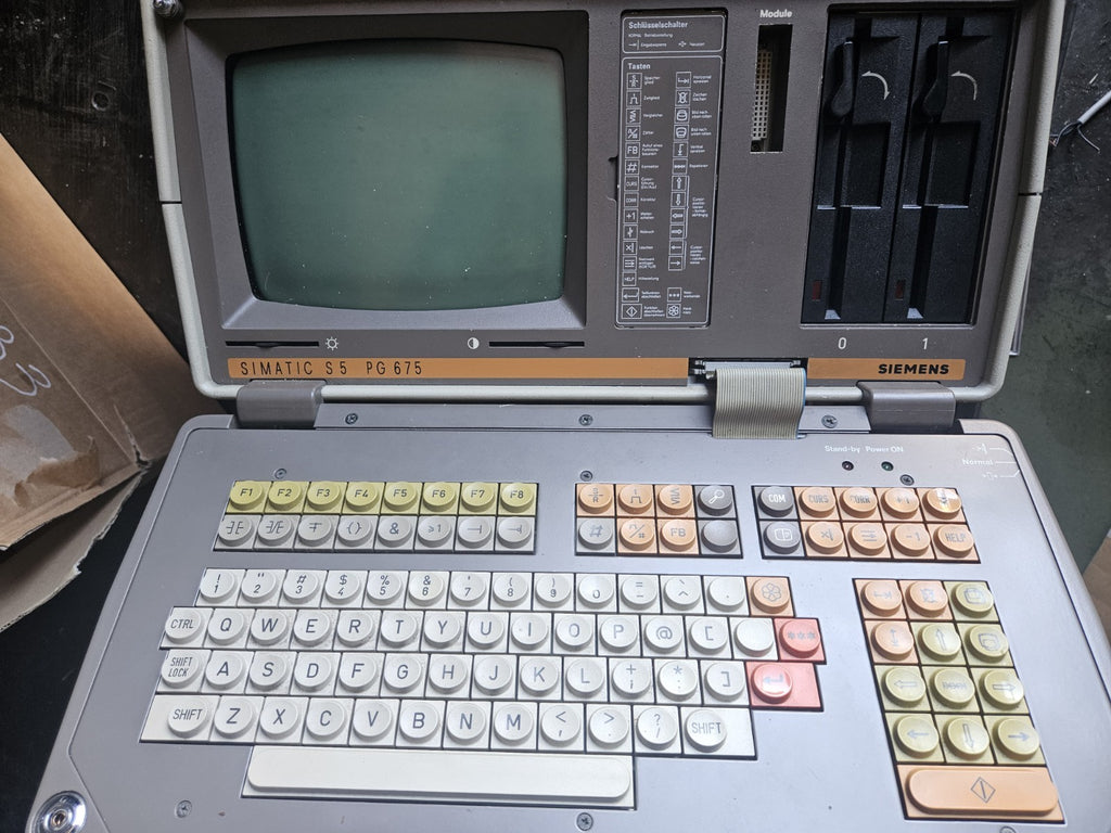 Siemens Simatic S5 PG675 Programming Controller CPU Computer mit Koffer Tested